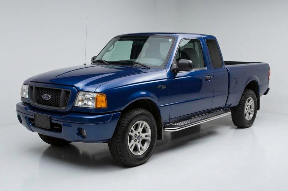 Ford Ranger 2002–2006 Stranski pragovi Maydos V2 (2 kos, aluminij / nerjaveče jeklo) Image