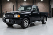 Ford Ranger 2002–2006 Stranske stopnice Rainbow (2 kos, aluminij) fotografija 1