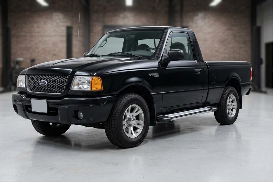 Ford Ranger 2002–2006 Stranske stopnice Rainbow (2 kos, aluminij) Image