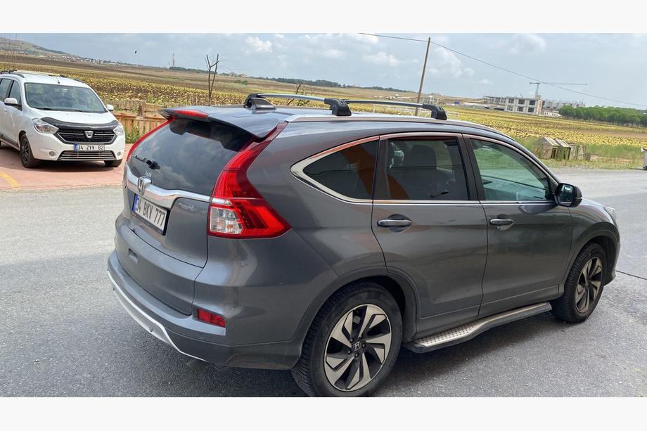 Honda CRV 2012–2016 Prečni strešni nosilci za integrirane strešne letve Strong (2 kosa) Siva Fotografija 3