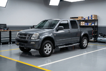 Isuzu D-Max 2002–2011 Stranske stopnice Tayga V2 (2007-2012, 2 kos, aluminij) fotografija 1