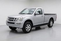 Isuzu D-Max 2002–2011 Stranske stopnice Tayga Black (2007-2012, 2 kos, aluminij) fotografija 1