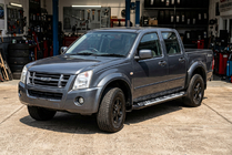 Isuzu D-Max 2002–2011 Sunrise stranske stopnice (2007-2012, 2 kosa, aluminij) fotografija 1