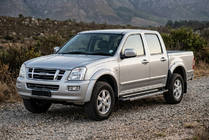 Isuzu D-Max 2002–2011 RedLine stranske stopnice (2007-2012, 2 kos, aluminij) fotografija 1