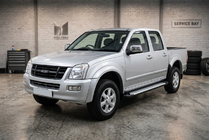 Isuzu D-Max 2002–2011 Stranske stopnice Allmond Grey (2007-2012, 2 kos, aluminij) fotografija 1