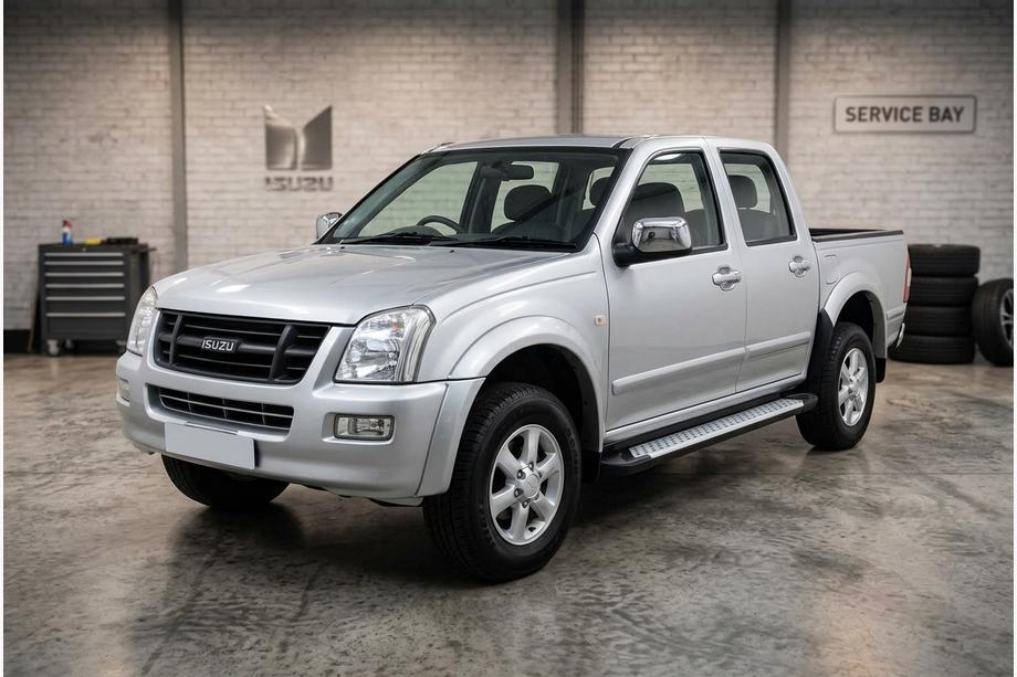 Isuzu D-Max 2002–2011 Stranske stopnice Allmond Grey (2007-2012, 2 kos, aluminij) Image