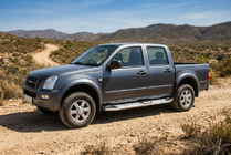 Isuzu D-Max 2002–2011 Mevsim Grey stranske stopnice (2007-2012, 2 kos, aluminij) fotografija 1