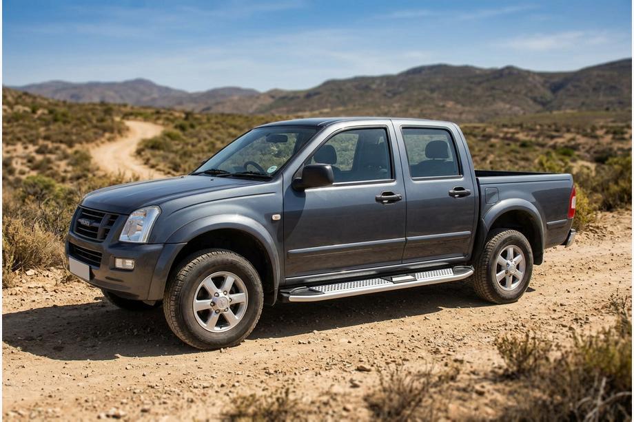 Isuzu D-Max 2002–2011 Mevsim Grey stranske stopnice (2007-2012, 2 kos, aluminij) Image