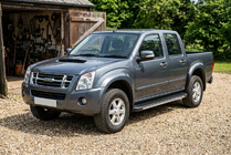 Isuzu D-Max 2002–2011 Stranske stopnice Maya V1 (2007-2012, 2 kosa, aluminij) fotografija 1
