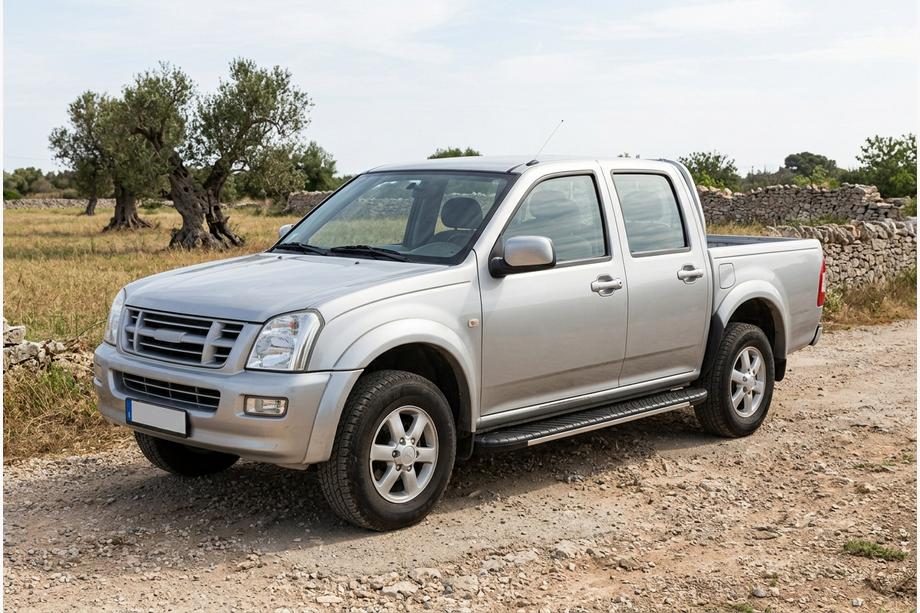 Isuzu D-Max 2002–2011 Bosphore Grey stranske stopnice (2007-2012, 2 kos, aluminij) Image