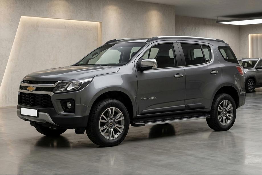 Chevrolet Trailblazer 2012–2019 Stranske stopnice Maya V1 (2 kosa, aluminij) Image