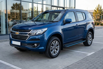 Chevrolet Trailblazer 2012–2019 Bočne stopnice Maya Blue (2 kos, aluminij) fotografija 1