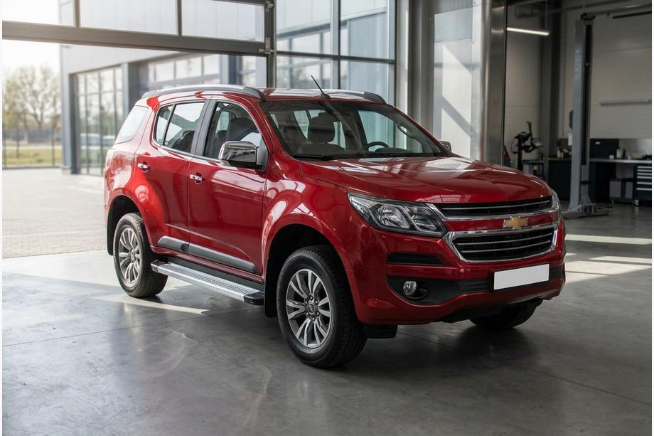Chevrolet Trailblazer 2012–2019 Bočne stopnice Maya V2 (2 kos, aluminij) Image