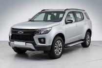 Chevrolet Trailblazer 2012–2019 Stranske stopnice Allmond Grey (2 kosa, aluminij) fotografija 1