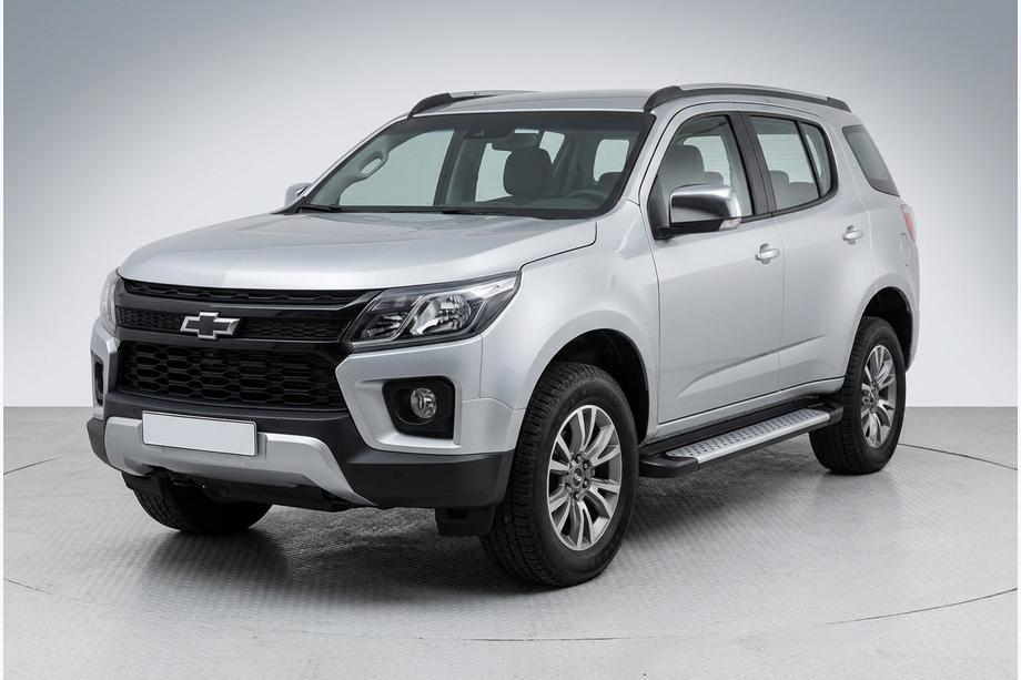 Chevrolet Trailblazer 2012–2019 Stranske stopnice Allmond Grey (2 kosa, aluminij) Image