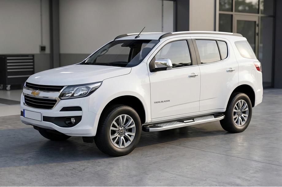 Chevrolet Trailblazer 2012–2019 Mevsim Grey bočne stopnice (2 kos, aluminij) Image