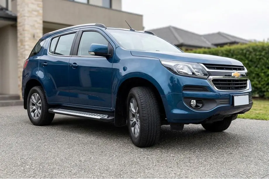Chevrolet Trailblazer 2012–2019 Stranski pragovi Line (2 kos, aluminij) Image