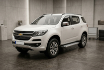Chevrolet Trailblazer 2012–2019 Stranske stopnice Vision New Grey (2 kos, aluminij) fotografija 1