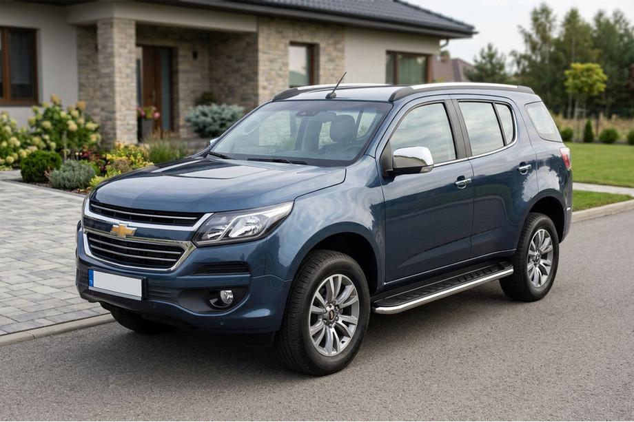 Chevrolet Trailblazer 2012–2019 Stranski pragovi Maydos V1 (2 kos, aluminij ↗ nerjaveče jeklo) Image