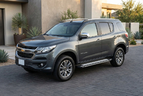Chevrolet Trailblazer 2012–2019 Stranske stopnice Rainbow (2 kos, aluminij) fotografija 1