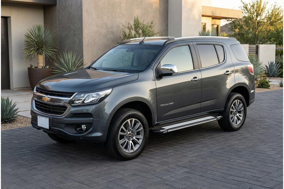 Chevrolet Trailblazer 2012–2019 Stranske stopnice Rainbow (2 kos, aluminij) Image