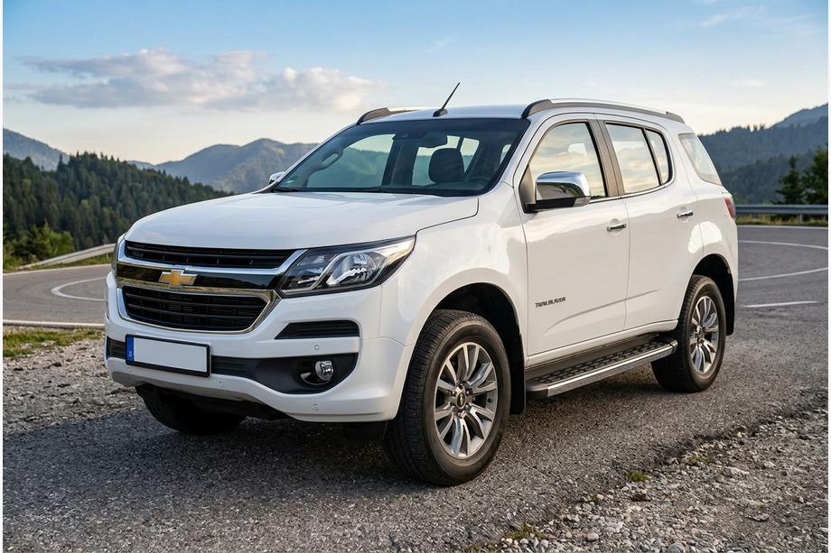 Chevrolet Trailblazer 2012–2019 Stranske stopnice BlackLine (2 kos, aluminij) Image