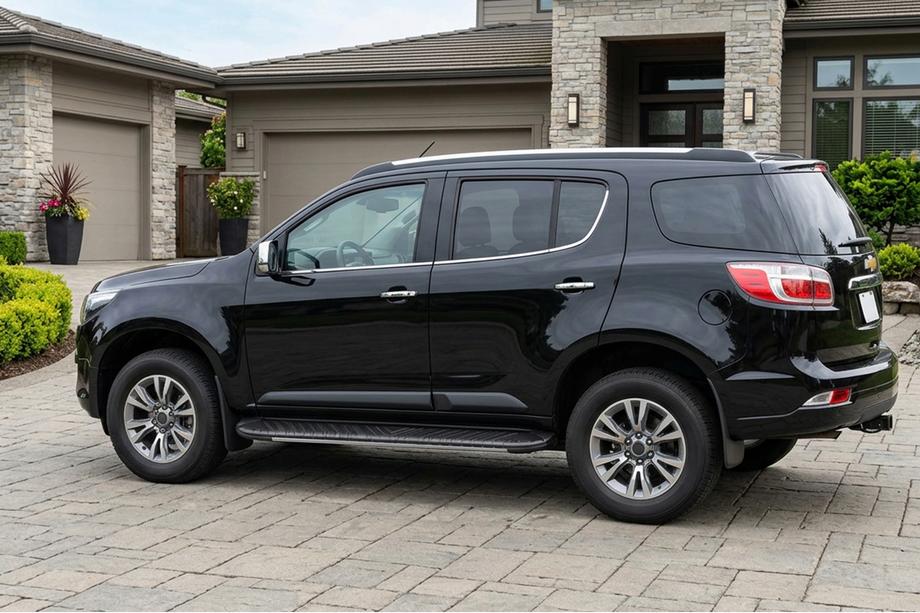 Chevrolet Trailblazer 2012–2019 Bočne stopnice Bosphorus Grey (2 kos, aluminij) Image