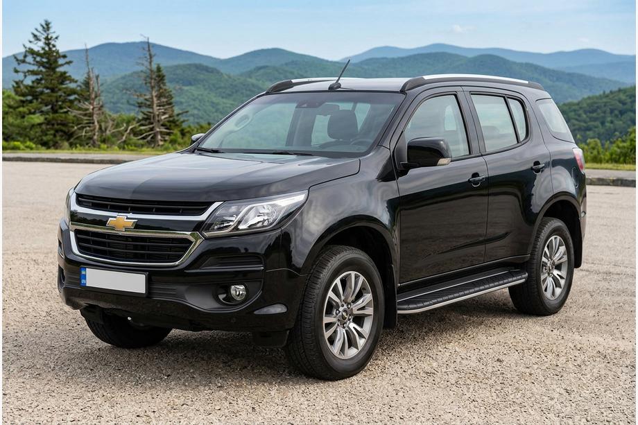 Chevrolet Trailblazer 2012–2019 Bočne stopnice Duru (2 kosa, aluminij) Image
