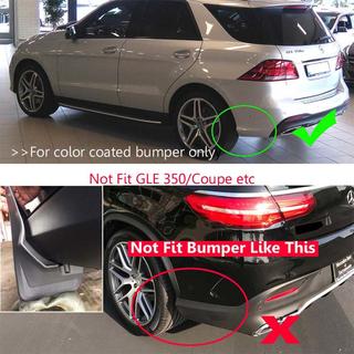 Zadnji blatniki (mudflaps) za GLE W166 (odbijač v barvi vozila) fotografija 2