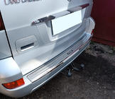 Toyota Land Cruiser Prado 120 2002–2009 Kromirana obloga zadnjega odbijača fotografija 1
