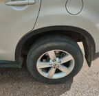 Mitsubishi ASX 2010–2023 Obrobe kolotekov 2012-2016 (4 kosi, črne, ABS plastika) fotografija 2