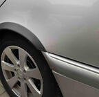 Mercedes C-class W202 1993–2001 Obrobe kolotek (4 kosi, črne, ABS plastika) fotografija 5