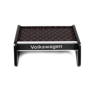 Polica za armaturno ploščo (črna z rdečim šivom) Volkswagen LT 1995–2006 fotografija 4