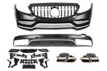 Mercedes C-class W205 2014–2021 Body kit komplet z difuzorjem V1 (AMG C63-designs 2014-2018) fotografija 1