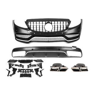Body kit komplet z difuzorjem V1 (AMG C63-designs 2014-2018) fotografija 1