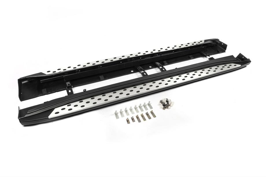 Mitsubishi Outlander 2012–2021 OEM stranske stopnice (2 kosa, aluminij) Image