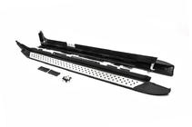 BMW X3 F25 2011–2018 Stranski pragovi V3 OEM (2 kosa, aluminij) fotografija 1