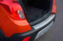 Opel Mokka 2012–2021 OmsaLine zaščitna letev zadnjega odbijača iz nerjavečega jekla (2012-2016) fotografija 1