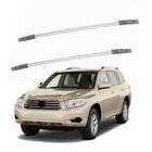Toyota Highlander 2008–2013 Sivi OEM strešni vzdolžni nosilci (aluminij) fotografija 2