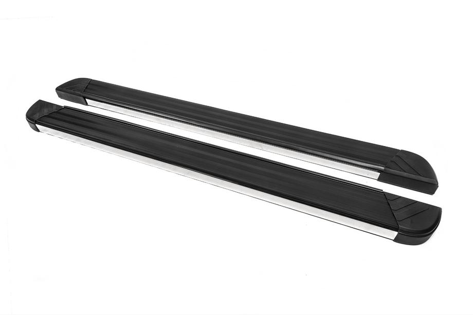 Toyota 4Runner 2009–2024 Stranske stopnice Design 2020 OEM (2 kos, aluminij) Fotografija 4