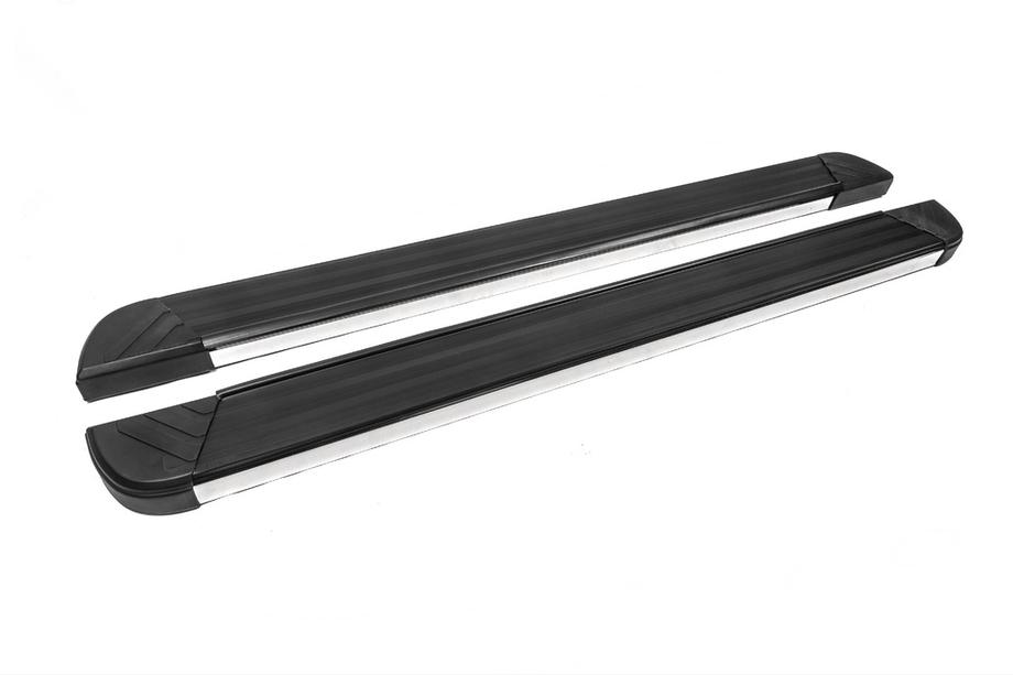 Toyota 4Runner 2009–2024 Stranske stopnice Design 2020 OEM (2 kos, aluminij) Fotografija 2