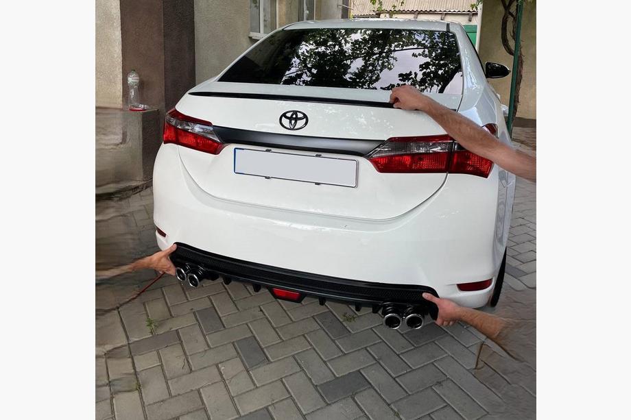 Toyota Corolla 2013–2019 Zadnji difuzor V3 (1234 Upgrade) Image