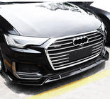 Audi A6 C8 2018–2025 Sprednji lip spojler (črn) fotografija 2