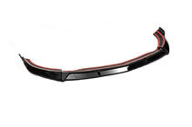 Mercedes CLA C117 2013–2019 Sprednji lip spojler V1 (črn) fotografija 4