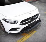 Mercedes A-class W177 2018– Sprednji lip spojler (za AMG-Line 2018-2021, črn) fotografija 2