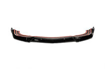 Mercedes razred C W204 2007–2015 Sprednji lip spojler za odbijač za 1234 Upgrade (2011-2014) (črn) fotografija 1