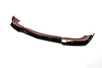 Mercedes razred C W204 2007–2015 Sprednji lip spojler za odbijač za 1234 Upgrade (2011-2014) (črn) fotografija 2