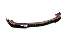 Mercedes razred C W204 2007–2015 Sprednji lip spojler za odbijač za 1234 Upgrade (2011-2014) (črn) fotografija 3