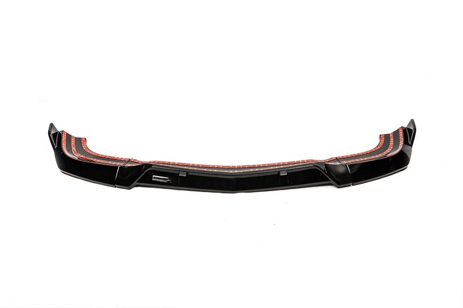 Mercedes razred C W204 2007–2015 Sprednji lip spojler za odbijač za 1234 Upgrade (2011-2014) (črn) Image