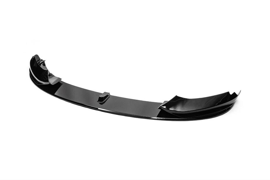 BMW serija 4 F32/F33/F36 2012–2020 Sprednji lip spojler 1234 Upgrade (črn) Fotografija 4
